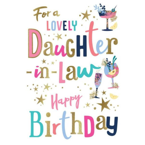 Picture of FOR A LOVELY DAUGHTER-IN-LAW HAPPY BIRTHDAY